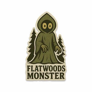 Flatwoods Monster  Sticker  (Peel N' Stick)