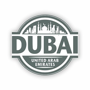 Dubai United Arab Emirates  Sticker (Peel N' Stick)