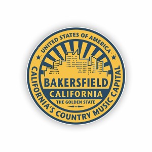 Edward & Co Sticker Bakersfield Sticker (Peel N' Stick)