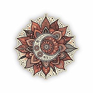 Bohemian Sun Sticker (Peel N' Stick)