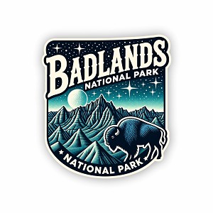 Badlands National Park Sticker (Peel N' Stick)
