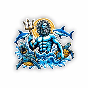 Poseidon  Precision Cut Decal