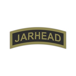 Jarhead Olive  Sticker (Peel N' Stick)