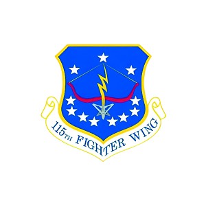 115th Fighter Wing  Precision Cut Decal