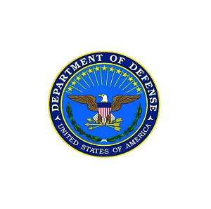 DOD Department of Defense Precision Cut Decal