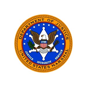 Department of Justice US Marshal Stars Precision Cut Decal 