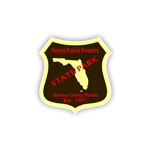 Paynes Prairie Preserve Florida State Park  Precision Cut Decal