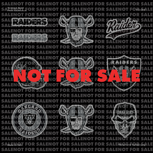 92.117.888.032 Las Vegas Raiders Sticker Set  Peel and Stick (OK100)