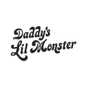 Daddy's Little Monster  Precision Cut Decal